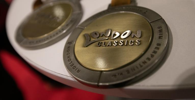 London Classics Medal close up.