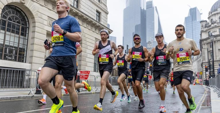 Runners take on the Vitality London 10,000