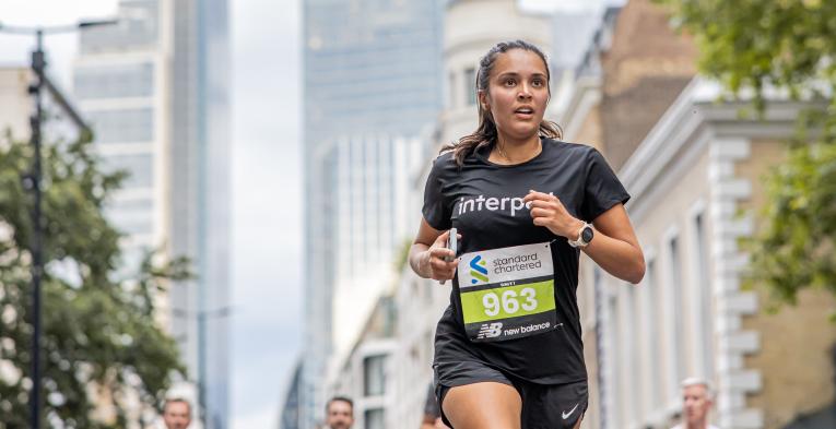 Great City Race runners on the course