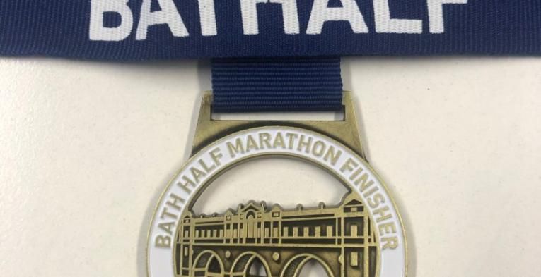 Bath Half finisher Medal