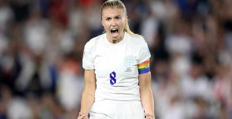 Leah Williamson, one of England's Lionesses