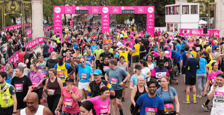 people at finish of vt10K