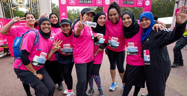 Finishers at the Vitality 10,000