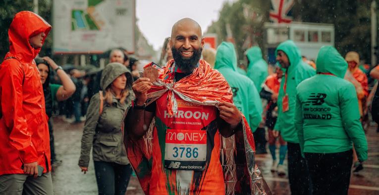 Phil Sesemann completes the 2021 London Marathon