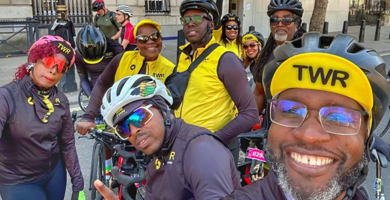 The Together We Ride team at Ford RideLondon