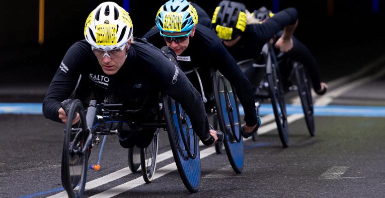 Wheelchair Elite Race TCS London Marathon 2023