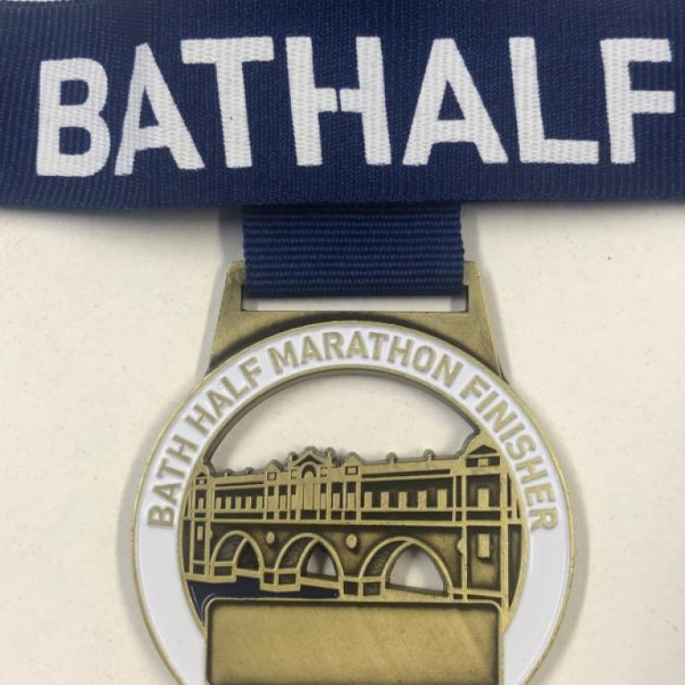 Bath Half finisher Medal