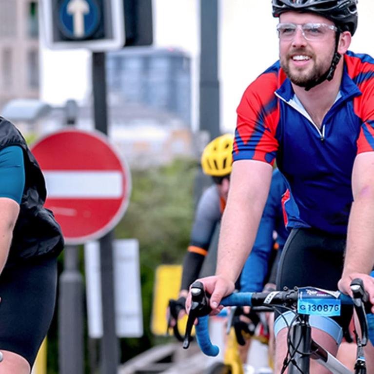 Alzheimer's Society Rrders at RideLondon