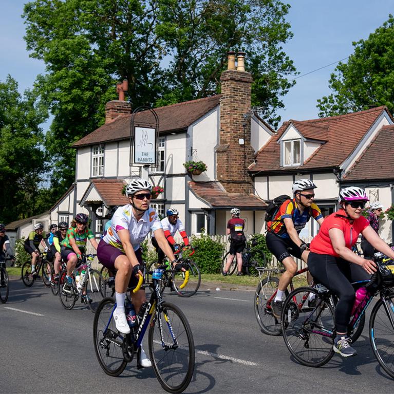 Ford RideLondon participants 