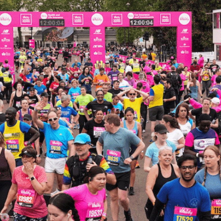 people at finish of vt10K