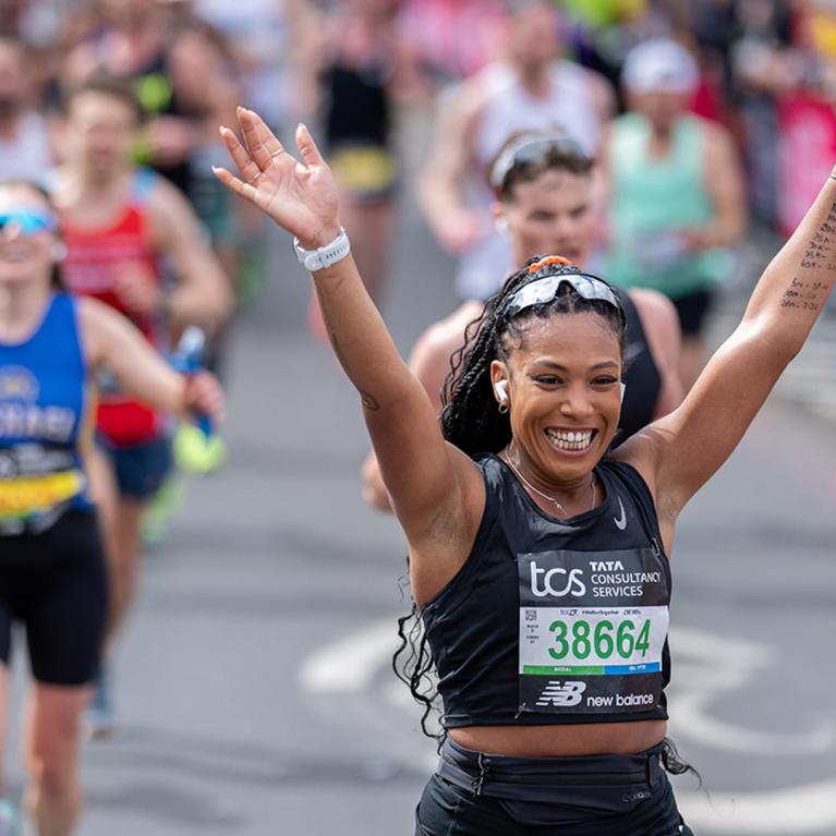 Runners from the 2024 TCS London Marathon