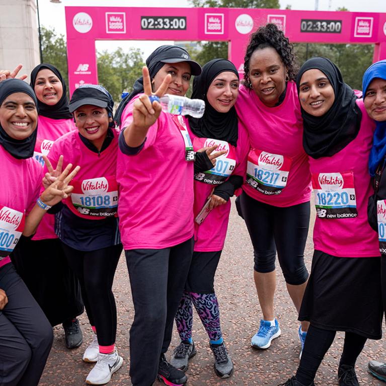 Finishers at the Vitality 10,000