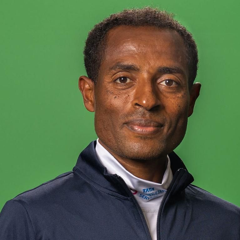 Kenenisa Bekele ahead of the 2022 TCS London Marathon