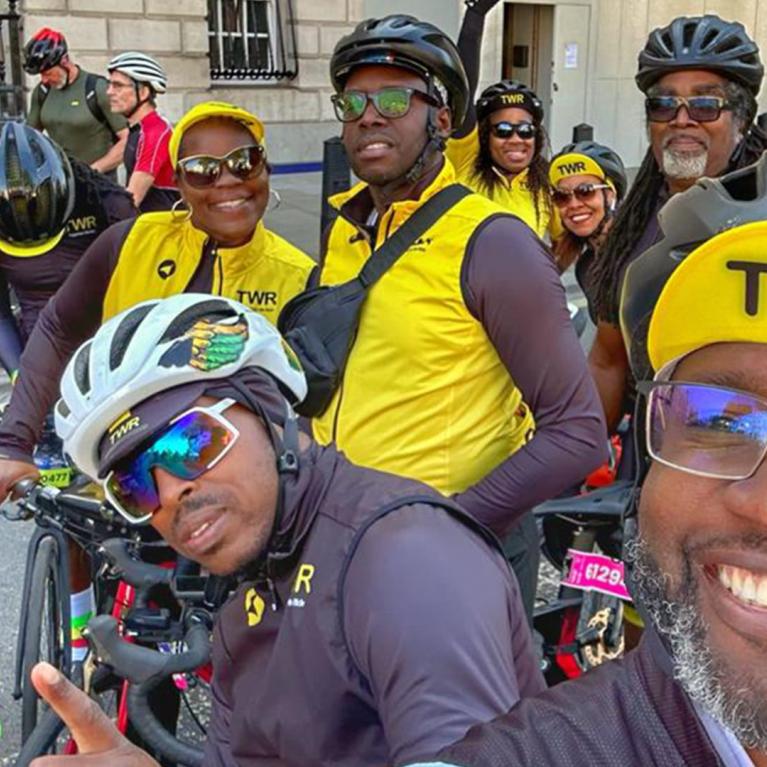 The Together We Ride team at Ford RideLondon