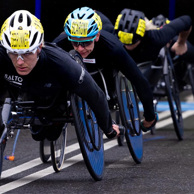 Wheelchair Elite Race TCS London Marathon 2023