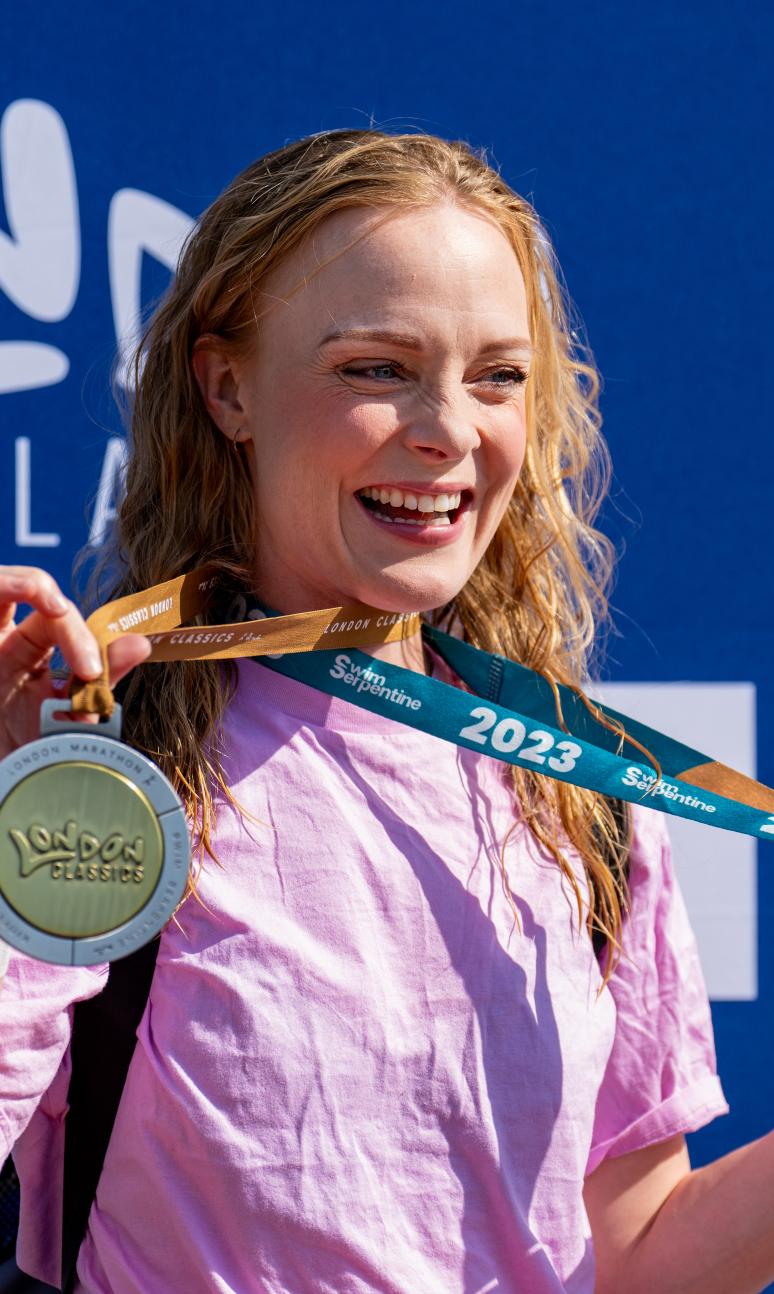 London Classics finisher at Swim Serpentine