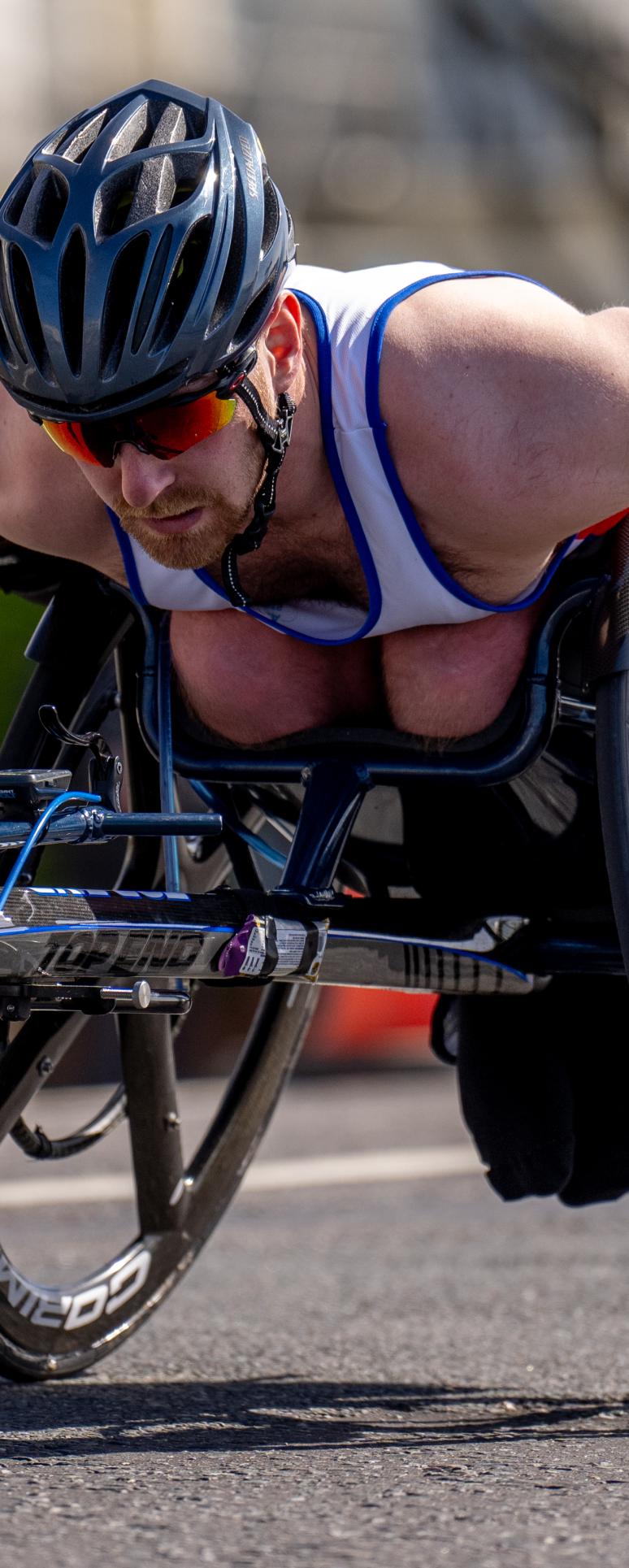 Man in wheelchair