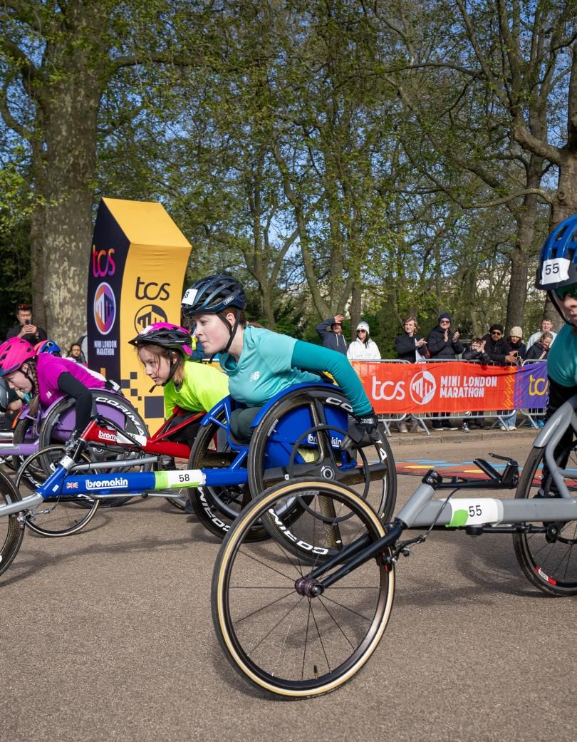 mini london marathon para championships race