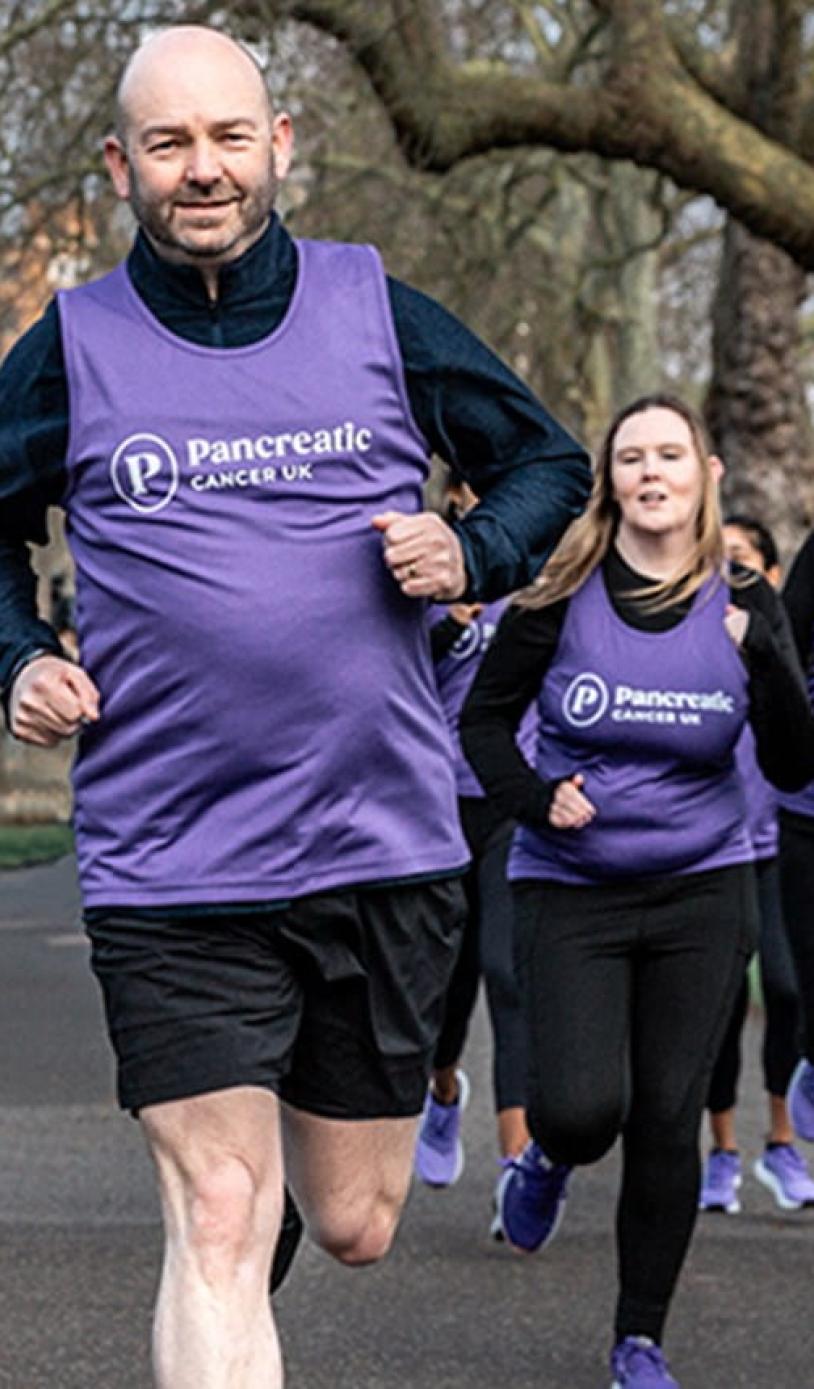 Pancreatic Cancer UK runners