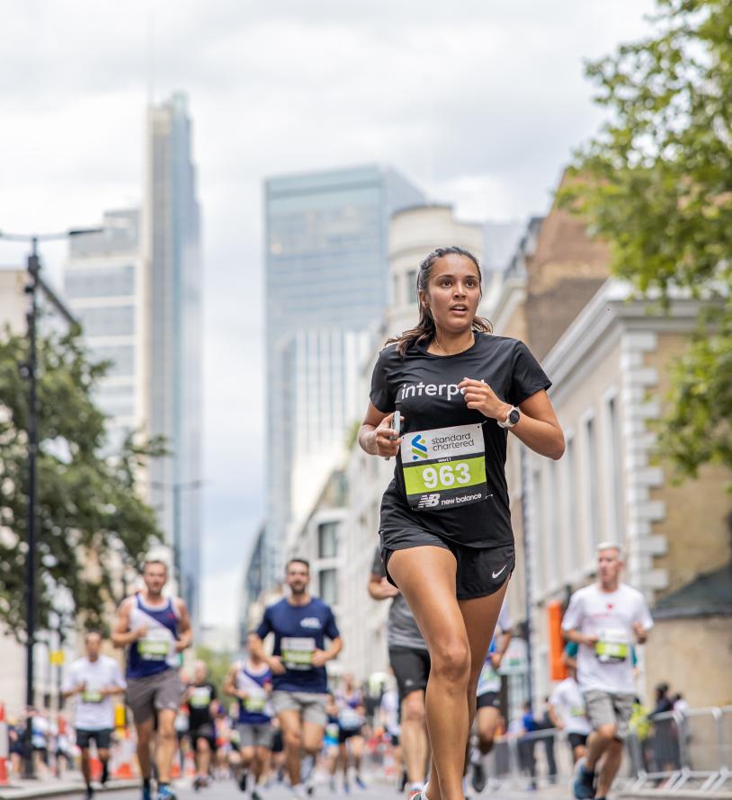 Great City Race runners on the course